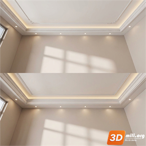 Ceiling Decoration Skp Files